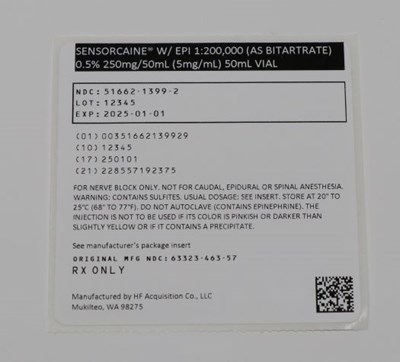 00351662139929 Sensorcaine pouch label.jpg Pouch Labeling - 00351662139929 Sensorcaine pouch label